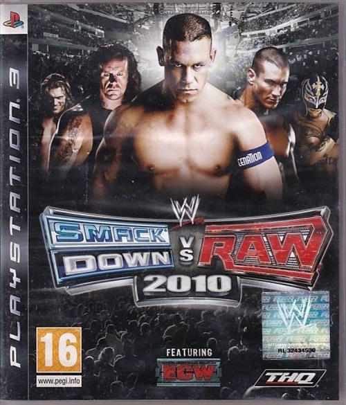 WWE SmackDown vs Raw 2010 - PS3 (B Grade) (Genbrug)